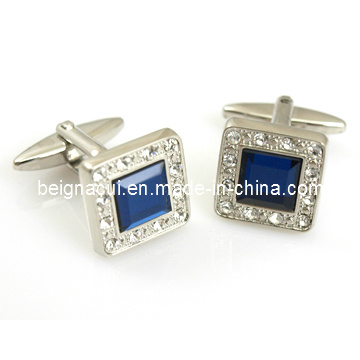 Crystal Semi-Precious Stone Cufflinks